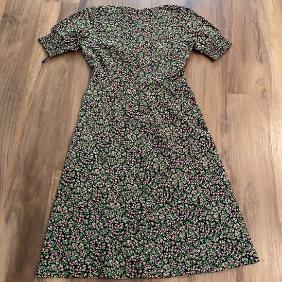 J. Crew | Dresses | Nwt Jcrew Smocked Sleeve Midi Dress In Floral | Poshmark